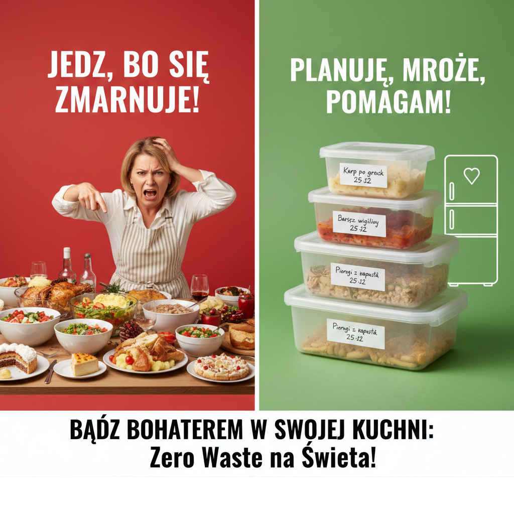 Obraz dla artykułu „Jedz, bo się zmarnuje” – jak uniknąć tego problemu w te święta?